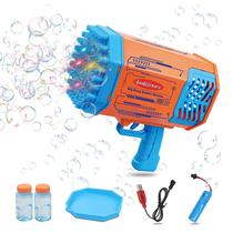 Brinquedo Doohickey Bubble Blaster recarregável 1000 bolhas/min