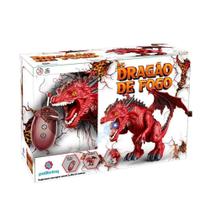 Brinquedo Dragão de Fogo Controle Remoto Polibrinq Brinquedo Dragão de Fogo Controle Remoto Polibrinq