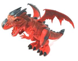 Brinquedo Dragão Dinossauro Jurássico Com Asas E Projetor (Vermelho)