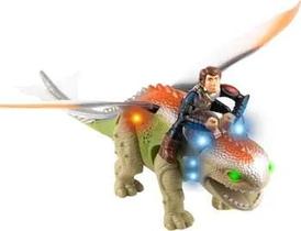 Brinquedo Dragão Verde Amigo do Banguela Anda Som e Luzes Coloridas - 99 Toys