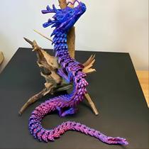 Brinquedo Dragon Fidget FLUEFOWL impresso em 3D, 45 cm Surprise Mystery