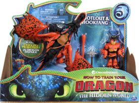 Brinquedo Dreamworks Dragons Deathgripper & Grimmel com Viking de mais de 4 anos