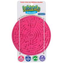 Brinquedo e Comedouro Lento para Cachorro e Gatos Labirinto Pet Games - M - Pink