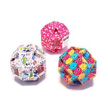 Brinquedo e Porta Petisco Pet Games Paper Balls para Gatos 3 unidades Brinquedo e Porta Petisco Pet Games Paper Balls para Gatos 3 unidades