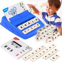 Brinquedo educacional DEGIDEGI Matching Letter Spelling Math Game Brinquedo educacional DEGIDEGI Matching Letter Spelling Math Game