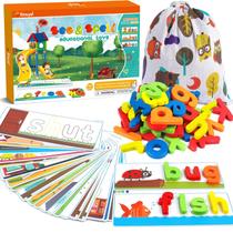 Brinquedo educacional KMUYSL See & Spell Learning 80 unidades de 2 a 6 anos