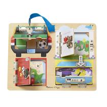 Brinquedo educacional Melissa & Doug Locks and Locks Board Brinquedo educacional Melissa & Doug Locks and Locks Board