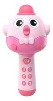 Brinquedo Educacional Microfone Bluetooth Sem Fio Luz E Música Recarregável.RO