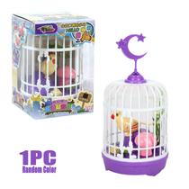 Brinquedo educacional Montessori Voice Control Birdcage para crianças