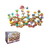 Brinquedo Educacional STEM de Jardim de Flores - Para Crianças de 3 a 7 Anos