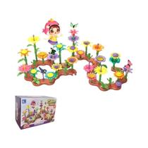Brinquedo Educacional STEM de Jardim de Flores - Para Crianças de 3 a 7 Anos