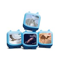 Brinquedo educacional Tonies Animal World Wild Survivors, pacote com 4