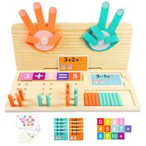 Brinquedo educacional twivah Learning Toys 3-5 com cartão flash numérico Brinquedo educacional twivah Learning Toys 3-5 com cartão flash numérico