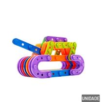 Brinquedo Educativo 52 Pç de Montar Creative Block