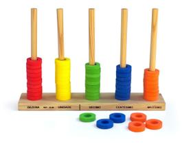 Brinquedo Educativo Ábaco Aberto - Jott Play