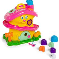 Brinquedo Educativo Activity House Rosa