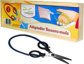 Brinquedo Educativo Adaptador Tesoura-mola - FUNDAMENTAL - EDITORA FUNDAMENTAL