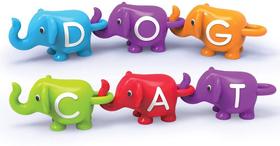 Brinquedo Educativo Alfabeto de Elefantes Snap-n-Learn, Recursos de Aprendizagem, 2+