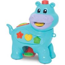 Brinquedo Educativo Amiguinho Comilão Didático Hipopótamo