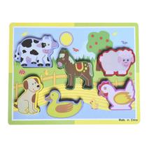 Brinquedo Educativo Aprenda Brincando Didático Animais