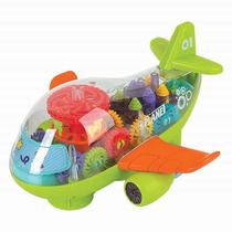 Brinquedo Educativo Avião Bebê Musical Com Som E Luz