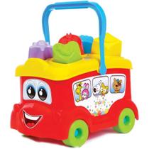 Brinquedo Educativo BABY BUS com Cubinhos Brinquedo Educativo BABY BUS com Cubinhos