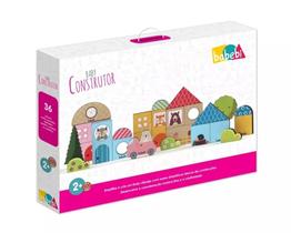 Brinquedo Educativo - Baby Construtor 36 peças