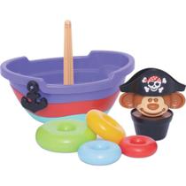 Brinquedo educativo baby pirata caixa - MERCO TOYS