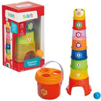 Brinquedo Educativo Baldinho Maluco Jogo Infantil Pedagógico