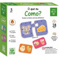 Brinquedo Educativo BE a BA o Que EU Como Brinquedo Educativo BE a BA o Que EU Como