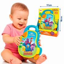 Brinquedo Educativo Bebe Meu Livrinho Galinha Pintadinha Série Briquedos de Menino e Menina Elka