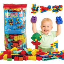 Brinquedo Educativo Blocos de Montar Infantil Menino Menina Brinquedo Educativo Blocos de Montar Infantil Menino Menina