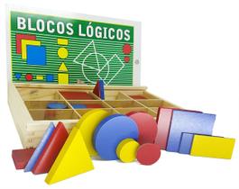 Brinquedo Educativo Blocos Lógicos 0043 Carimbras