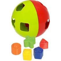 Brinquedo Educativo Bola Didática c/Blocos - Merco Toys
