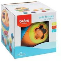 Brinquedo educativo bola formas de encaixe buba