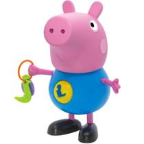 Brinquedo Educativo Boneco George Atividades da Peppa