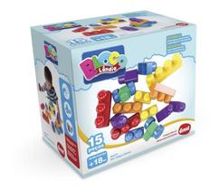 Brinquedo Educativo Box Alegre 15 Pecas Dismat Brinquedo Educativo Box Alegre 15 Pecas Dismat
