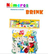 Brinquedo Educativo Brincando com Números e sinais - 75 peças Solapa