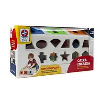 Brinquedo Educativo Caixa-Encaixa A Partir De 1Ano