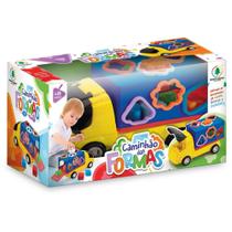 Brinquedo Educativo Caminhao com Formas - GNA - Brinquedos Educativos