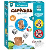 Brinquedo Educativo Capivara Cade O Bicho 27 Pecas