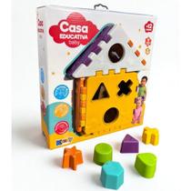 Brinquedo Educativo Casa BABY com Blocos Educativos