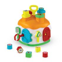Brinquedo Educativo Casinha Infantil Bloco de Encaixar Homeplay - Xplast