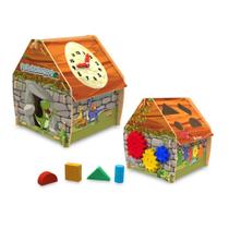 Brinquedo Educativo Casinha Interativa Fofossauros 16 Peças Xalingo Brinquedo Educativo Casinha Interativa Fofossauros 16 Peças Xalingo