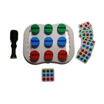 Brinquedo Educativo com Parafusos Coloridos Muita Diversão Brinquedo Educativo com Parafusos Coloridos Muita Diversão