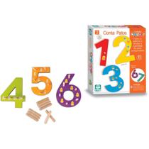 Brinquedo Educativo Conta Patos 10PCS 50PINOS