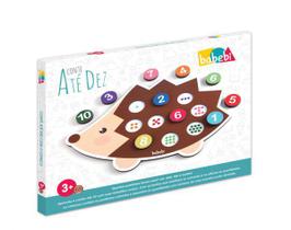 Brinquedo Educativo Conte Ate 10 Com o Ouriço - Babebi 6009