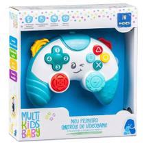 Brinquedo Educativo Controle Video Game Bebê Divertido Sons - Multikids