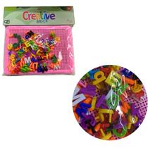 Brinquedo Educativo Creative - Número E Letra- 140 Peças