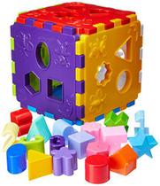 Brinquedo Educativo Cubo Didático - Ferramenta de Aprendizado Essencial - NLQT